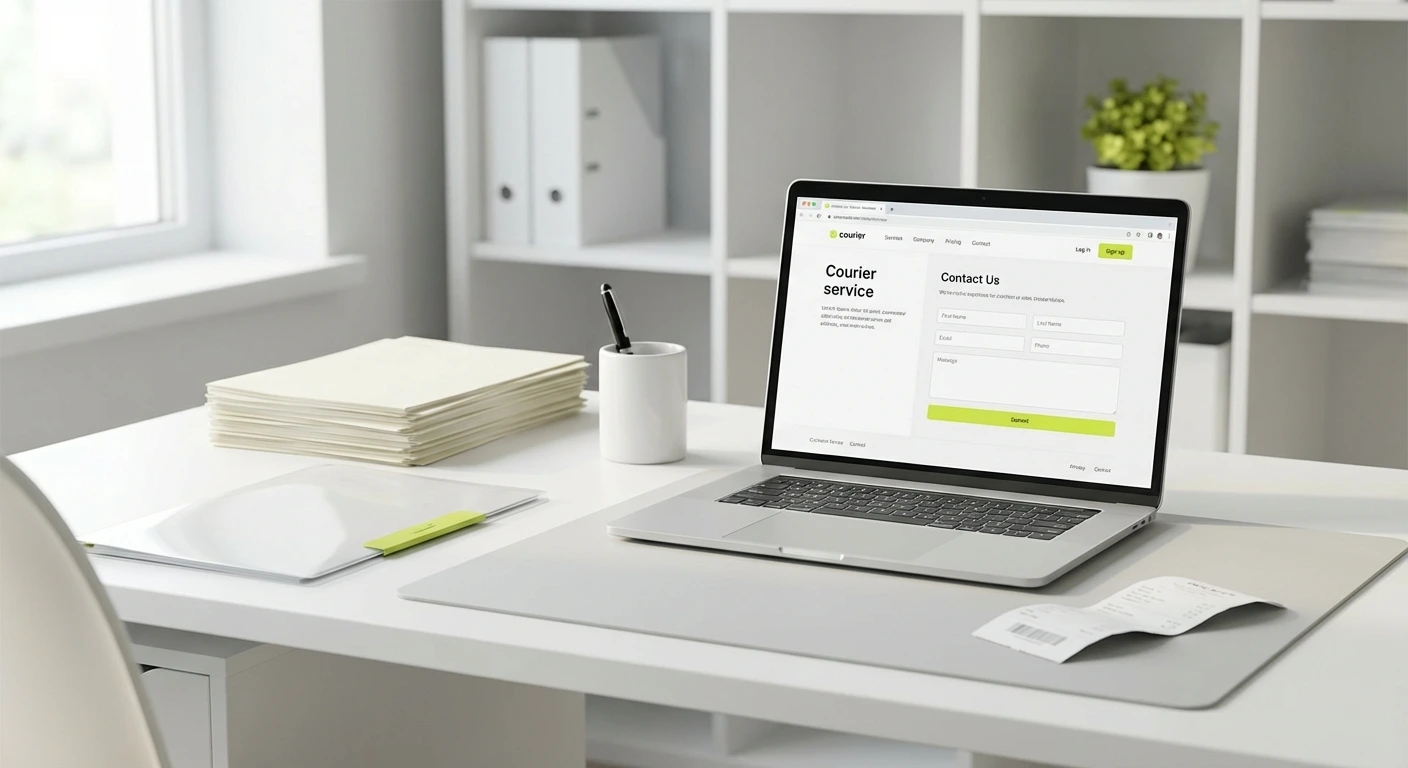 Filing a claim for a lost parcel